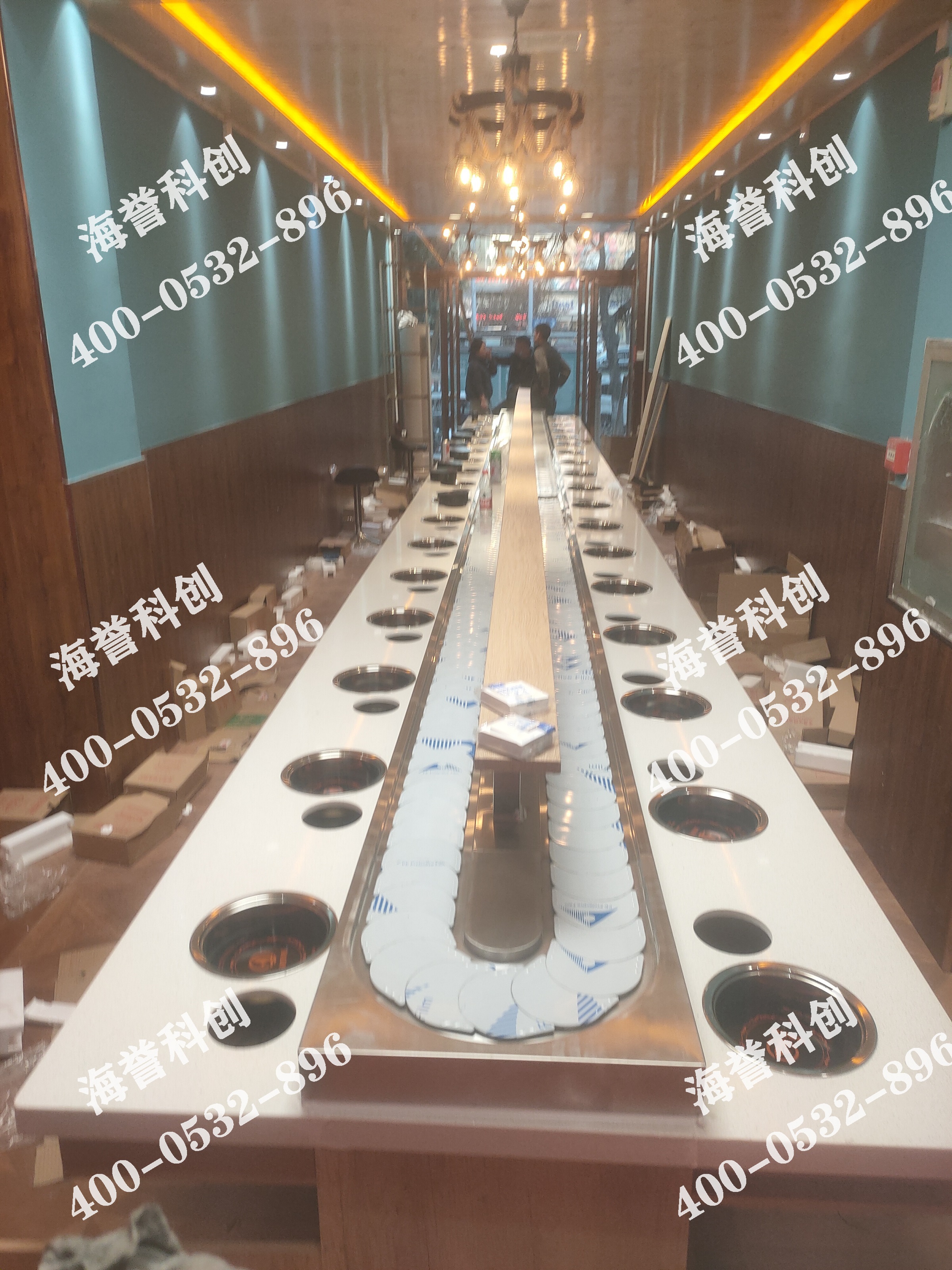 海譽(yù)科創(chuàng)河南鄭州單涮小火鍋設(shè)備安裝完成
