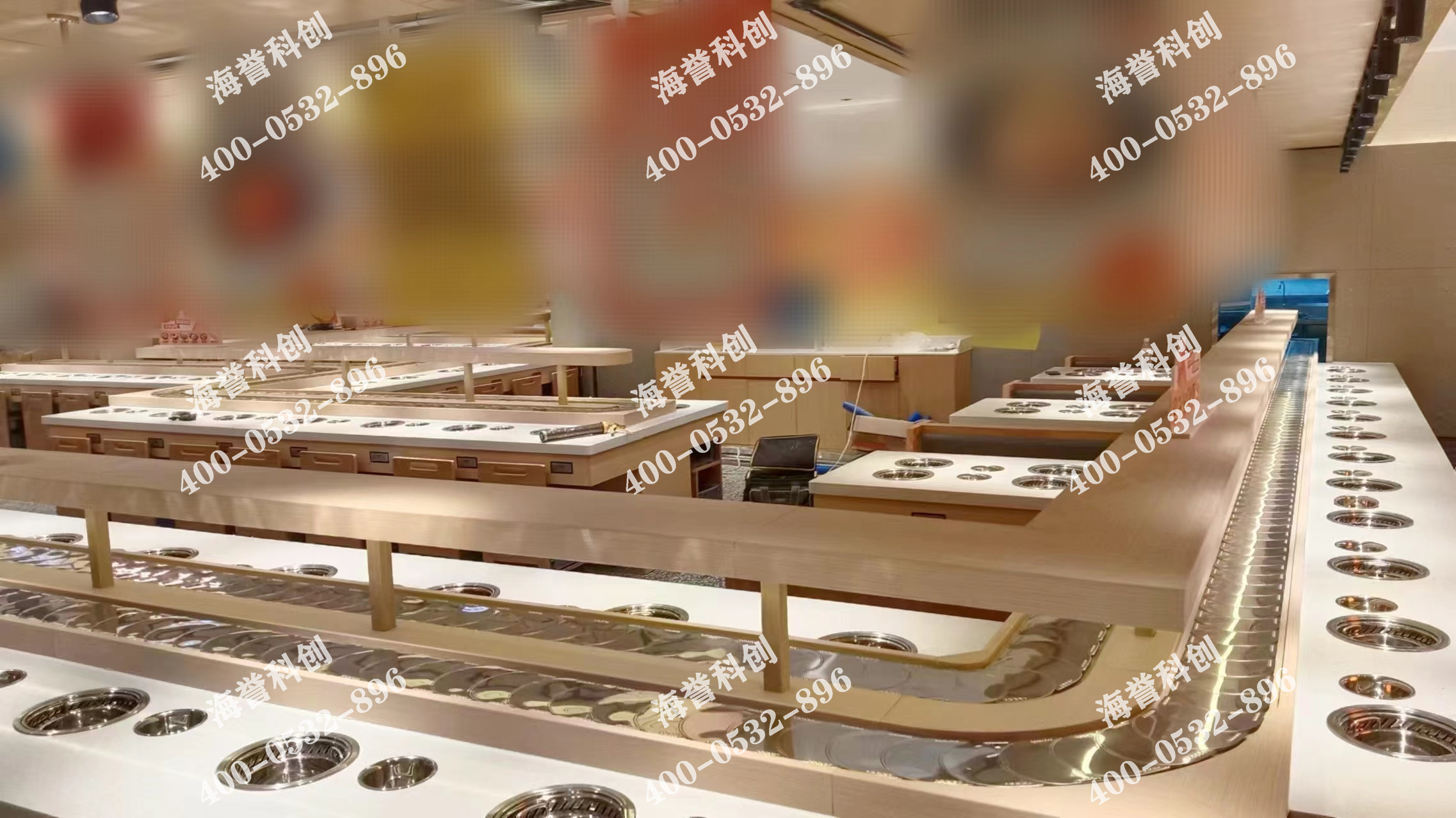 海譽(yù)科創(chuàng)山西單涮無(wú)煙小火鍋設(shè)備安裝完成